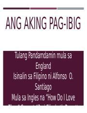 Pag Ibig Santiago .